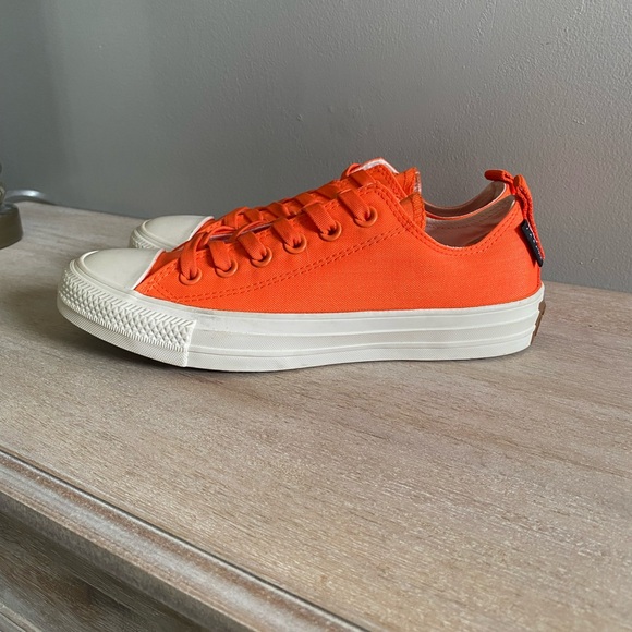 Converse Cordura fabric,Bright orange women’s size 6.5 sneakers - Picture 1 of 12
